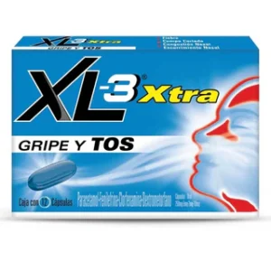 Antigripal XL3 Xtra Gripe y Tos Caja con 12 Cápsulas