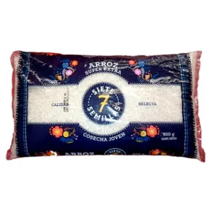 Bolsa de Arroz Morelos 7 Semillas de 900 gramos, mezcla nutritiva de arroz con granos ancestrales.