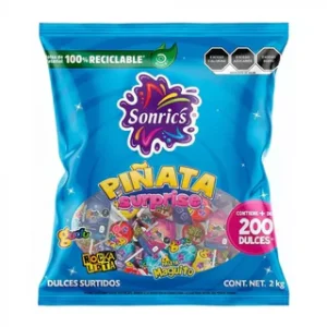 Bolsa de Dulces Piñata Surprise Sonrics 2 kg