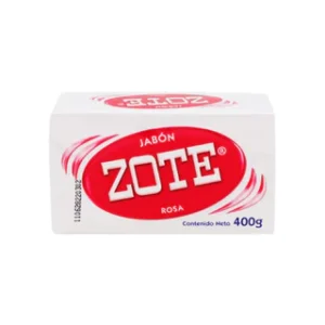 Jabón De Lavandería En Barra Zote Rosa 400 g